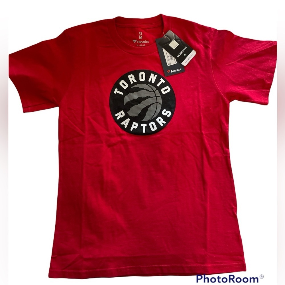 Fanatics Toronto Raptors Red and Gray Shirt Set Youth sz L - Picture 6 of 8